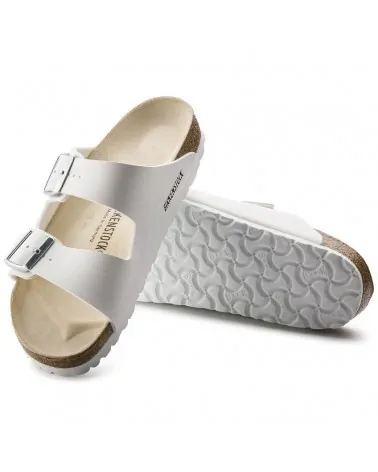 Birkenstock Παντόφλα Arizona, Λευκό (Narrow)