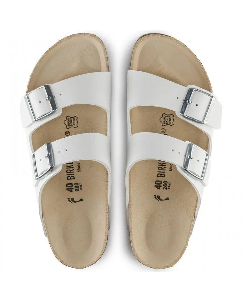 Birkenstock Παντόφλα Arizona, Λευκό (Narrow)