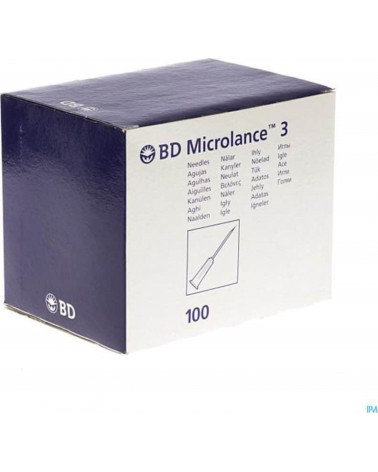 BD Microlance Βελόνες Ενέσεων G-27x0,5 100τμχ