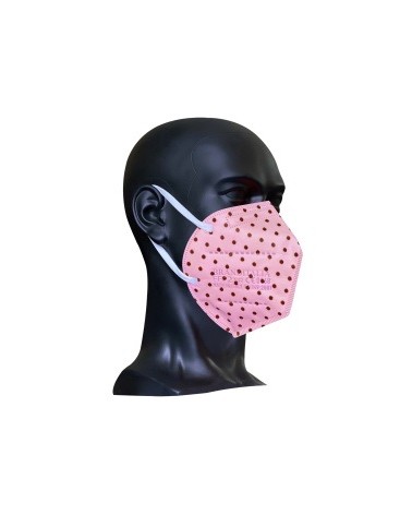 Brand Italia Μάσκα Προστασίας FFP2 4ply Πουά