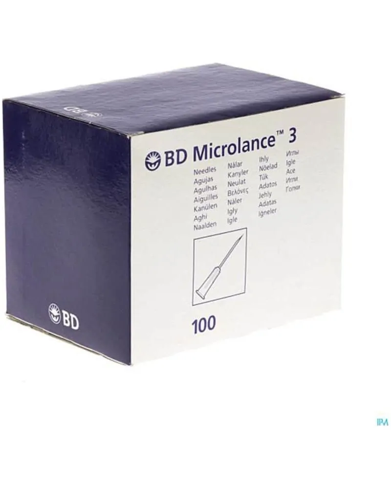 BD Microlance Βελόνες Ενέσεων 30Gx0,5, 100 τεμάχια