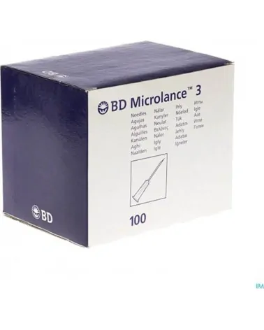 BD Microlance Βελόνες Ενέσεων 30Gx0,5, 100 τεμάχια