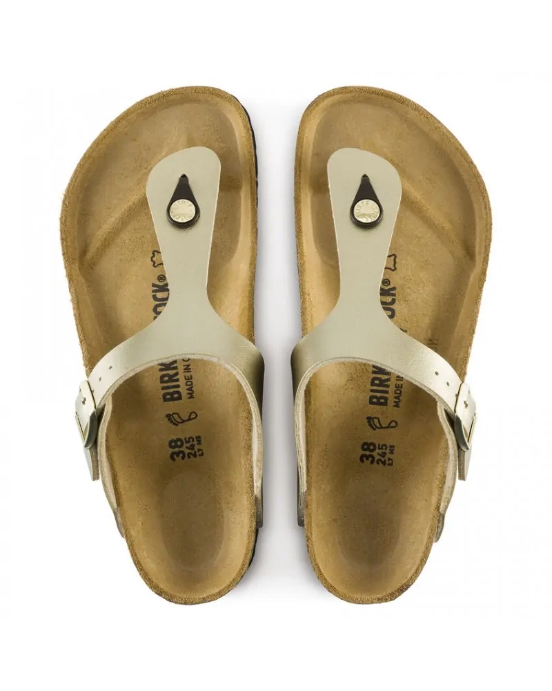 Birkenstock Παντόφλα Gizeh Gold (Regular)