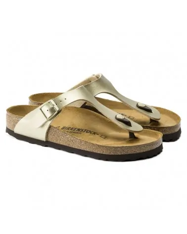 Birkenstock Παντόφλα Gizeh Gold (Regular)