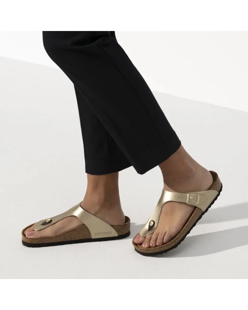 Birkenstock Παντόφλα Gizeh Gold (Regular)