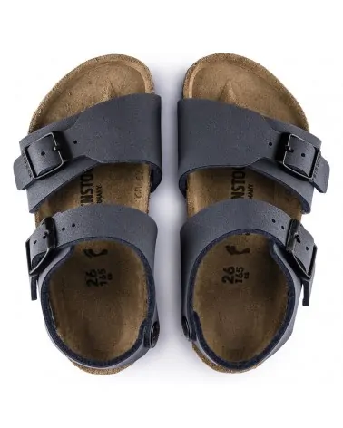 Birkenstock Παντόφλα New York Kids (Narrow), Navy Blue