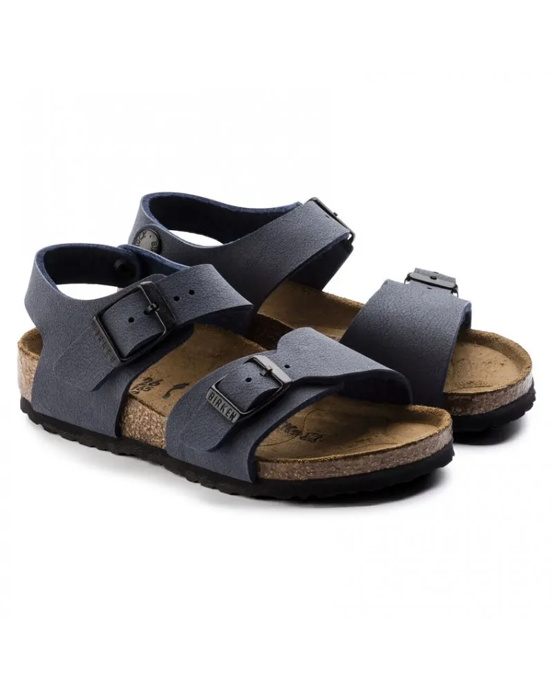 Birkenstock Παντόφλα New York Kids (Narrow), Navy Blue