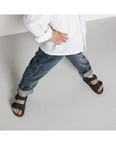 Birkenstock Παντόφλα New York Kids (Narrow), Navy Blue