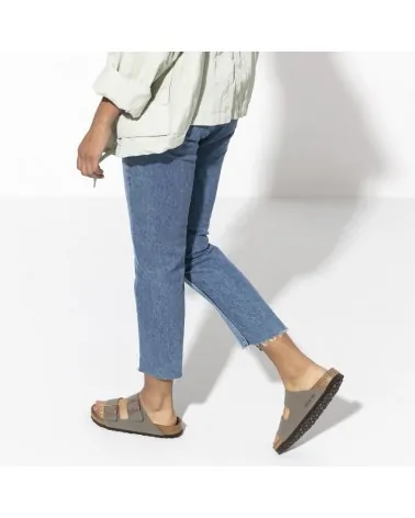 Birkenstock Παντόφλα Arizona (Narrow), Stone