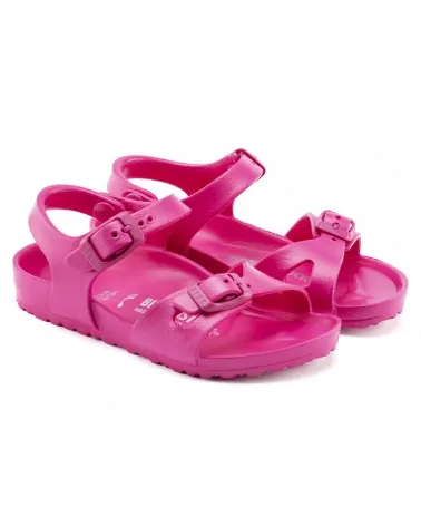 Birkenstock Παντόφλα Rio EVA Kids (Narrow), Beetroot Purple