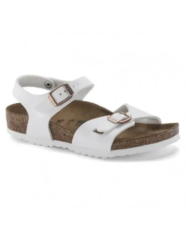 Birkenstock Παντόφλα Rio Kids (Narrow), Λευκό