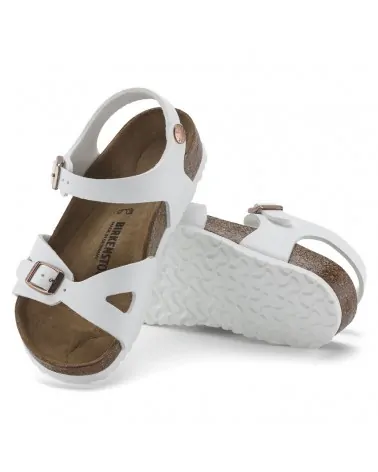 Birkenstock Παντόφλα Rio Kids, Λευκό (Narrow)