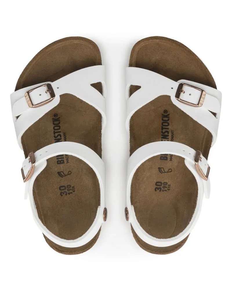 Birkenstock Παντόφλα Rio Kids, Λευκό (Narrow)