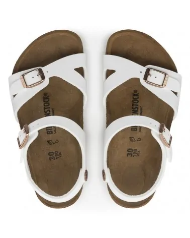 Birkenstock Παντόφλα Rio Kids, Λευκό (Narrow)