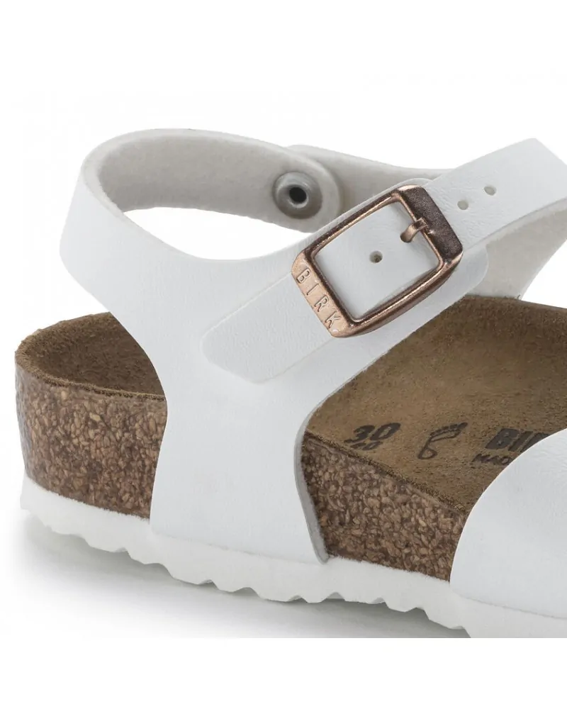 Birkenstock Παντόφλα Rio Kids, Λευκό (Narrow)