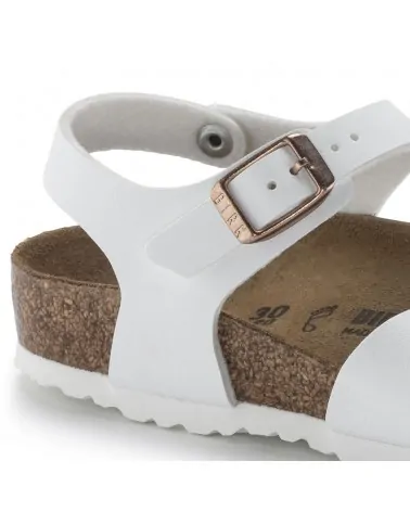 Birkenstock Παντόφλα Rio Kids, Λευκό (Narrow)