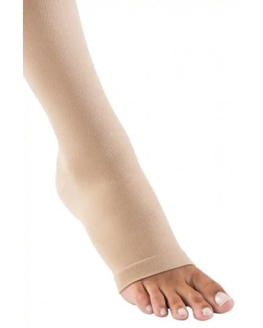 Sigvaris Ιατρικές Κάλτσες Cotton 1 Κάτω Γόνατος Ανοιχτά Δάκτυλα