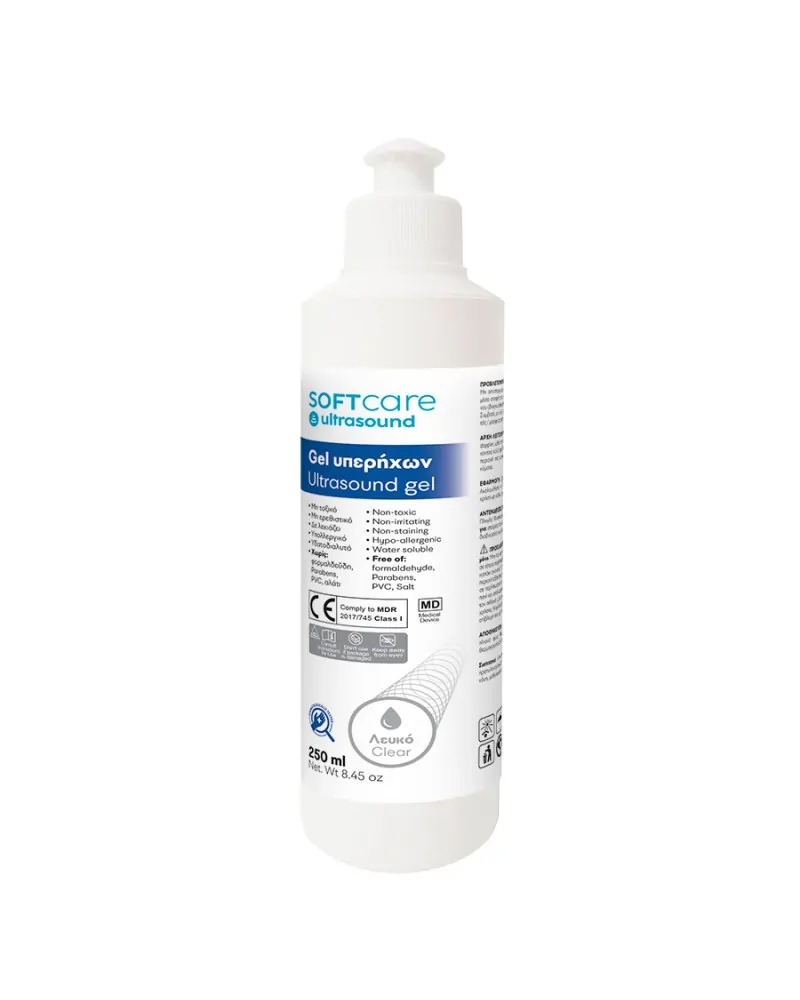 Soft Care Gel Υπερήχου Διάφανο, 5Lt