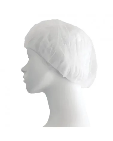 Soft Care Σκουφάκια non Woven με Λάστιχο Λευκά, 100 Τεμαχίων