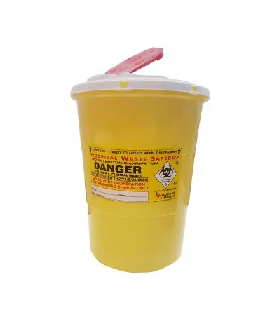 Medical Point Δοχείο Απόρριψης Βελονών 5,4 Lt
