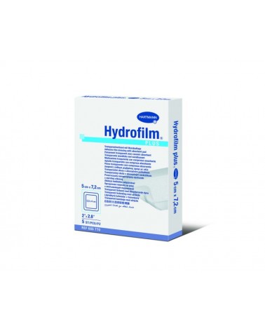 Hartmann Αδιάβροχο Αυτοκόλλητο Επίθεμα Hydrofilm Plus 5x7.2cm, 5 Τεμαχίων