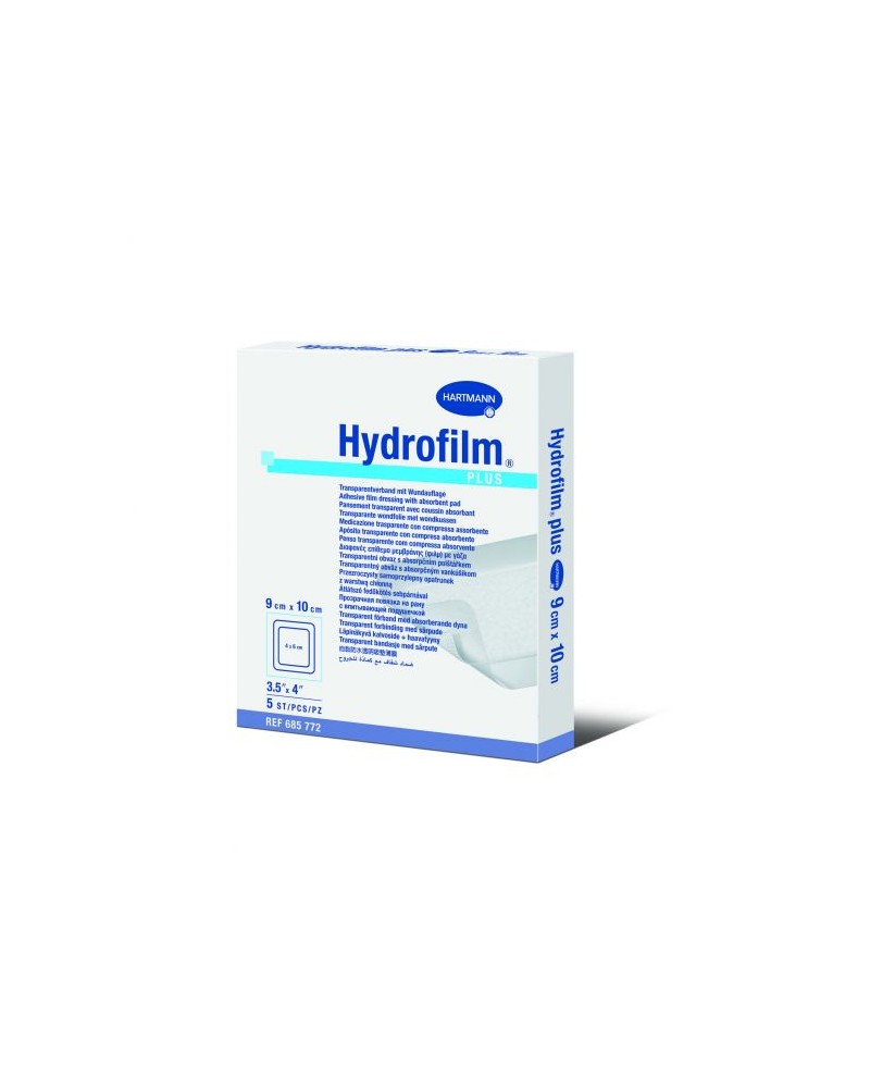 Hartmann Αδιάβροχο Αυτοκόλλητο Επίθεμα Hydrofilm Plus 9x10cm, 5 Τεμαχίων