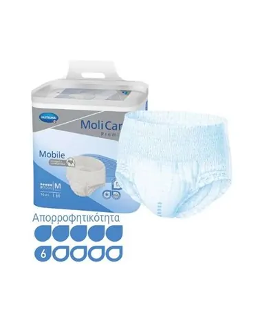 Hartmann Βρακάκια Ακράτειας Molicare Mobile Extra Large, 14 τεμάχια