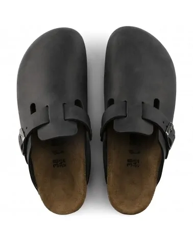 Birkenstock Παντόφλα Boston BS Μαύρο (Narrow)