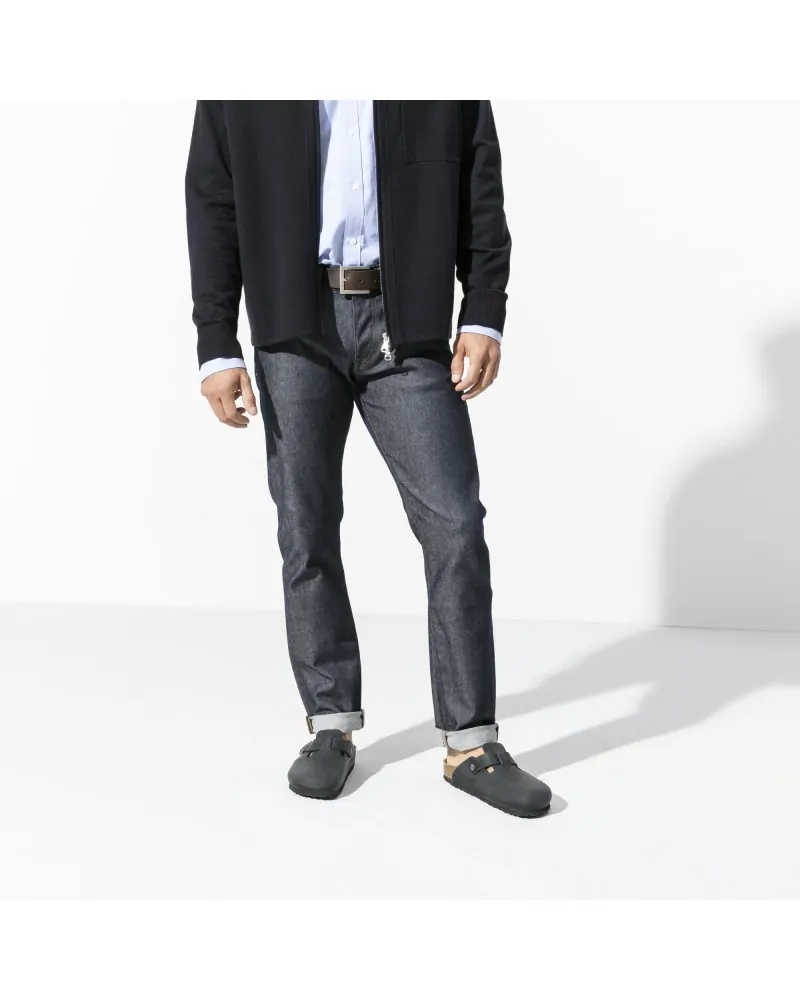 Birkenstock Παντόφλα Boston BS Μαύρο (Narrow)
