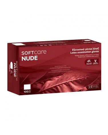Soft Touch Γάντια Latex Χωρίς Πούδρα, 100 Τεμάχια