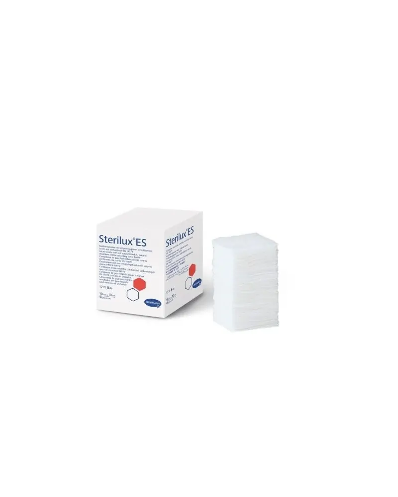Hartmann Γάζες Sterilux μη Αποστειρωμένες 7.5 x 10 cm 17 Κλωστών, 100 Τεμαχίων
