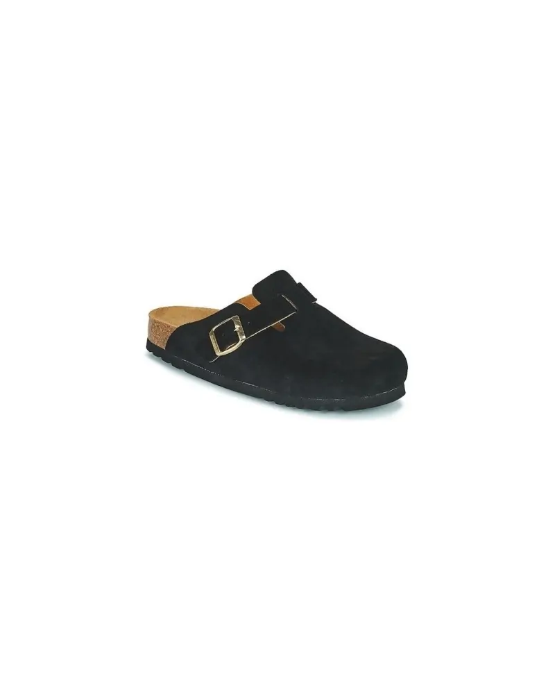 SCHOLL Γυναικεία Παντόφλα Fae Suede Μαύρο