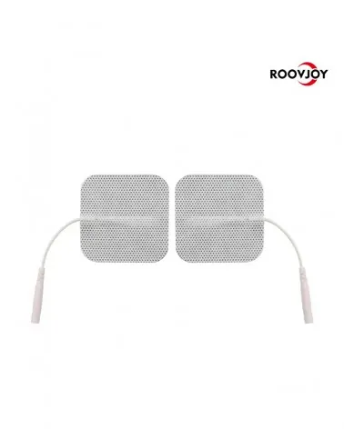 Roovjoy Ηλεκτρόδια με Japan Gel 50x50mm, 2 τεμάχια