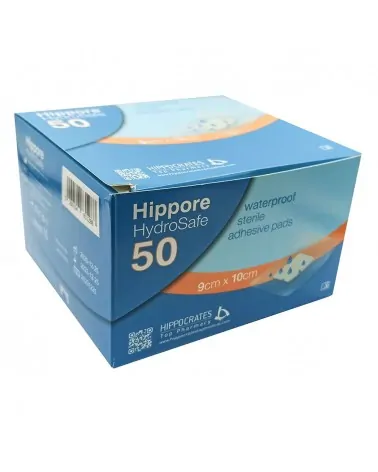 Hippore Αποστειρωμένο Αυτοκόλλητο Επίθεμα Hydrosafe 9cm X 10cm, Τεμάχιο