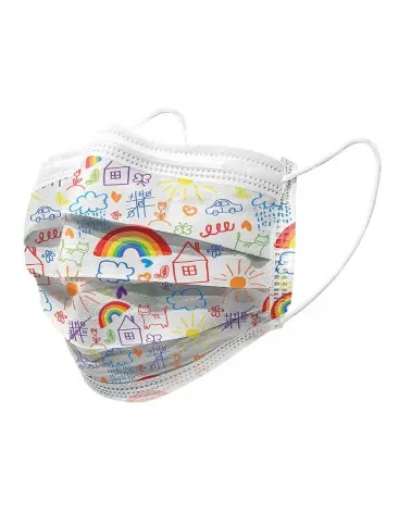 Gima Χειρουργική Μάσκα Gisafe 3ply, 10 Τεμαχίων