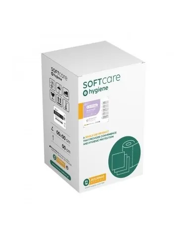 Soft Care Εξεταστικό Ρολό Non Woven - 70cm x 70m, Λευκό