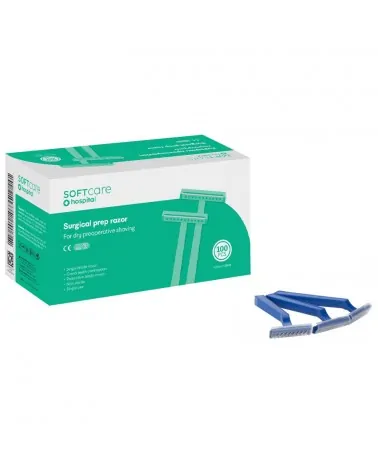 Soft Care Χειρουργικά Ξυραφάκια με Μονή Λεπίδα, 100 τεμάχια