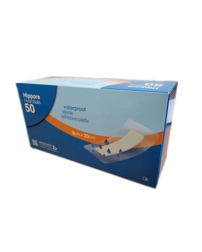 Hippore Αποστειρωμένο Αυτοκόλλητο Επίθεμα Hydrosafe 9cm X 20cm, Τεμάχιο