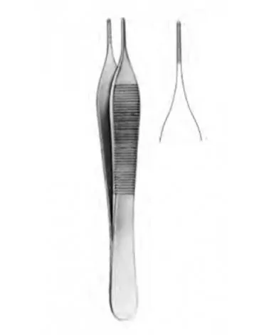Hilbro Λαβιδα Χειρουργικη Micro Adson 1x2 12cm