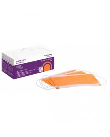 Soft Care Χειρουργικές Μάσκες 3ply με Λάστιχο 50 Τεμαχίων