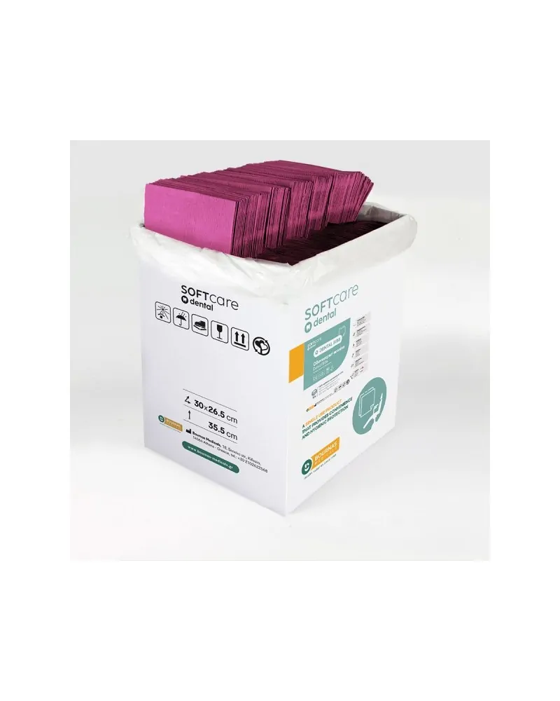 Soft Care Οδοντιατρική Πετσέτα (Χωρίς Dispenser), 500 τεμάχια