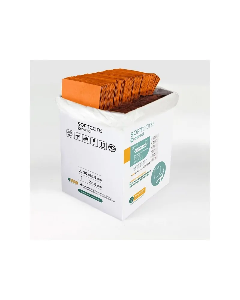 Soft Care Οδοντιατρική Πετσέτα (Χωρίς Dispenser), 500 τεμάχια