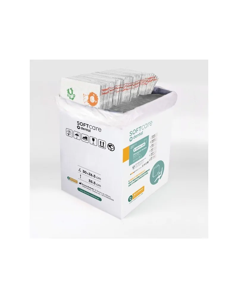 Soft Care Οδοντιατρική Πετσέτα (Χωρίς Dispenser), 500 τεμάχια