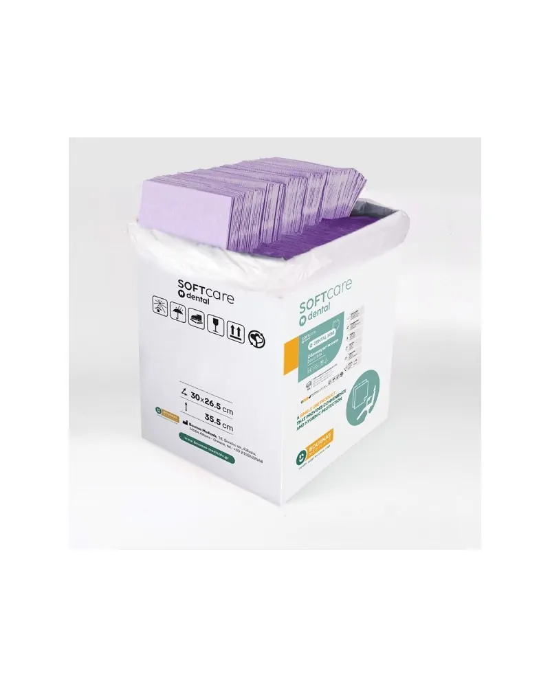 Soft Care Οδοντιατρική Πετσέτα (Χωρίς Dispenser), 500 τεμάχια