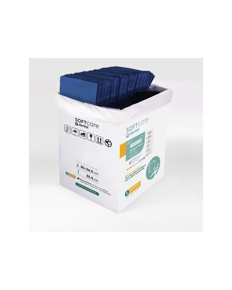 Soft Care Οδοντιατρική Πετσέτα (Χωρίς Dispenser), 500 τεμάχια