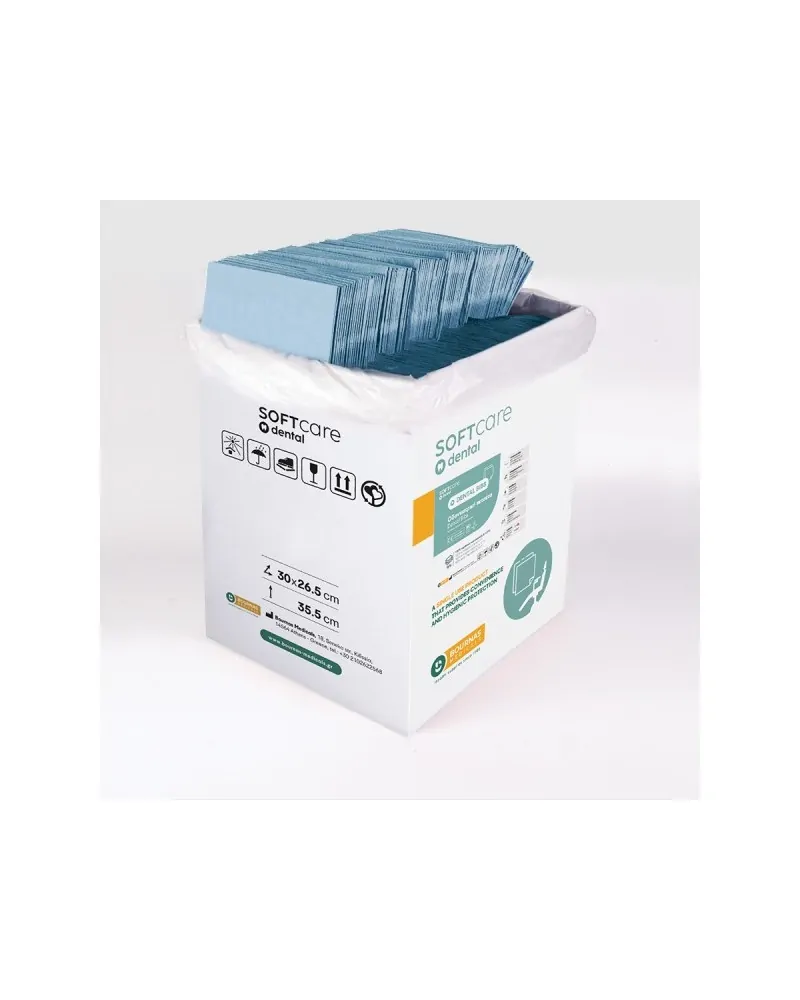 Soft Care Οδοντιατρική Πετσέτα (Χωρίς Dispenser), 500 τεμάχια