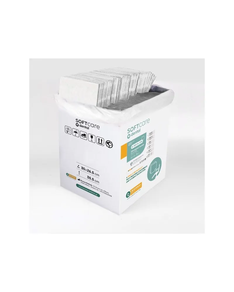 Soft Care Οδοντιατρική Πετσέτα (Χωρίς Dispenser), 500 τεμάχια