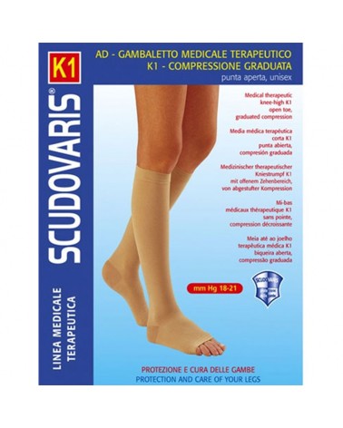 Scudotex Ιατρικές Κάλτσες Unisex 480 - Κάτω Γόνατος