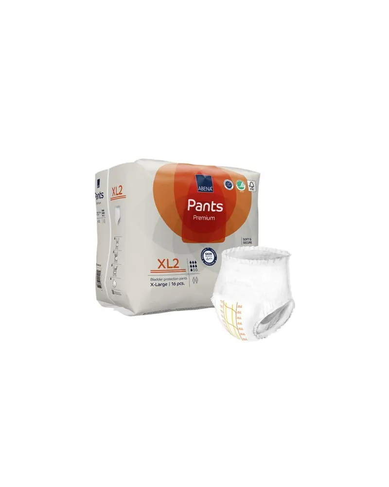 Abena Βρακάκια Ακράτειας Pants Premium XL 2, 16 τεμάχια