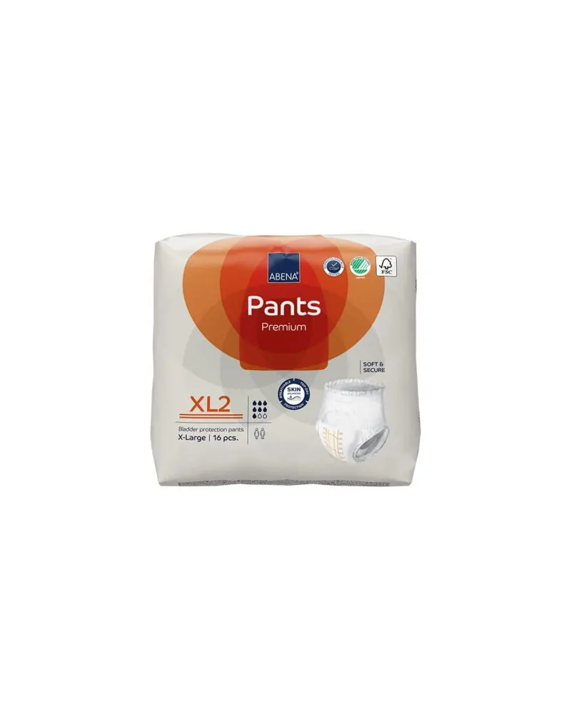 Abena Βρακάκια Ακράτειας Pants Premium XL 2, 16 τεμάχια